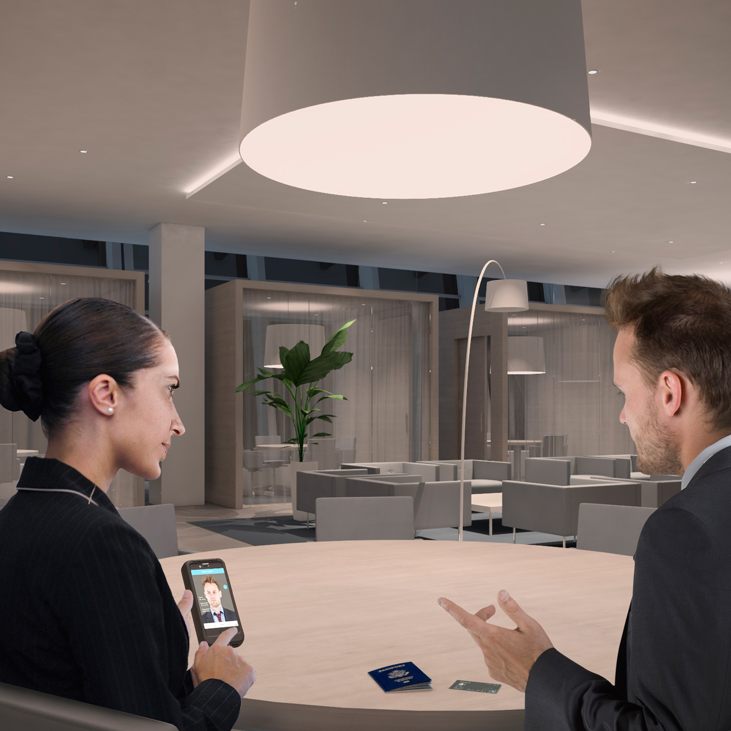 Tascent biometric security for secured access